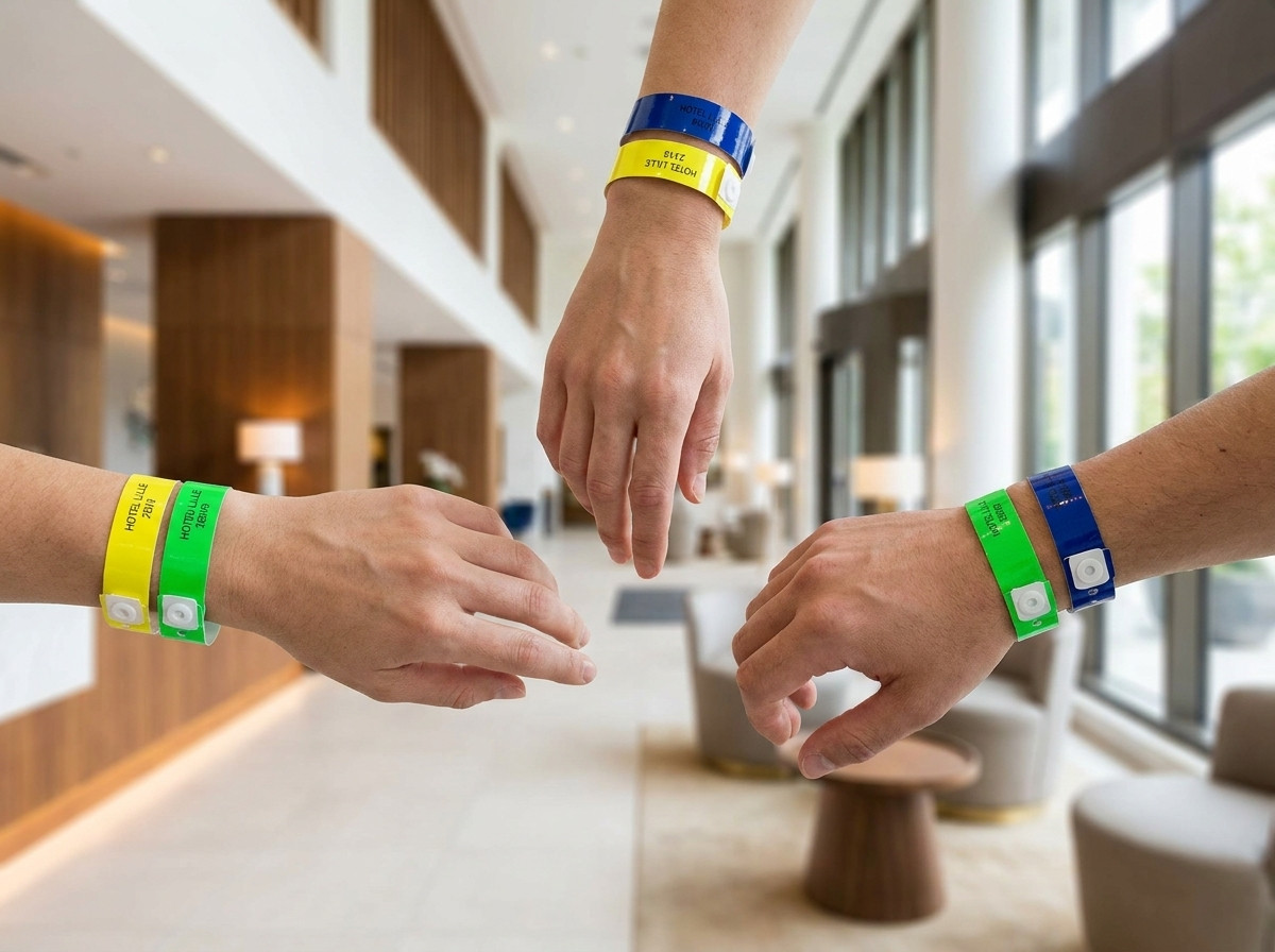Bracelets hôtel personnalisés pour un établissement de Lille