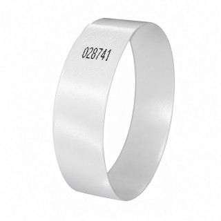 Bracelet d'identification Laser printable brillant